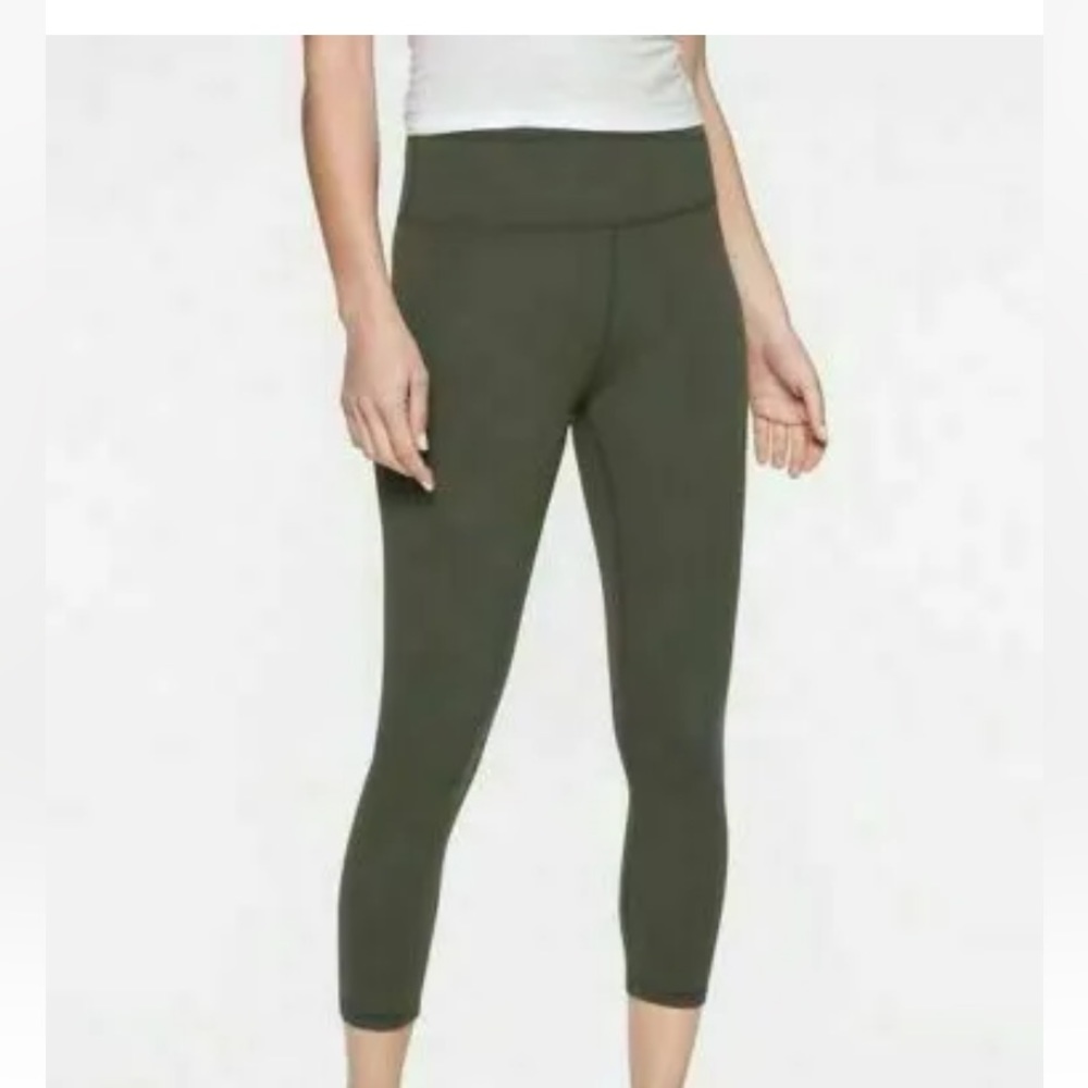 Prana knee high olive leggings